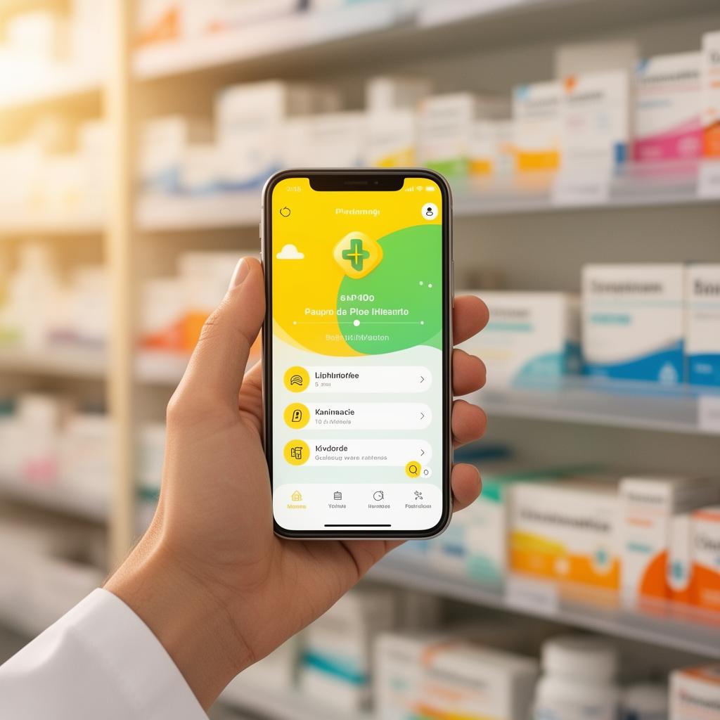 GoPharma App en uso